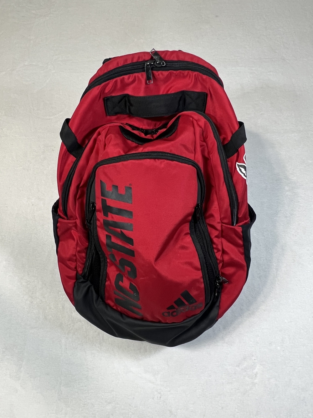 Adidas Red NC State Team Backpack for Men